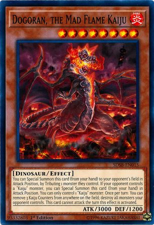 Dogoran, the Mad Flame Kaiju [SDSB-EN015] Common - Card Brawlers | Quebec | Canada | Yu-Gi-Oh!