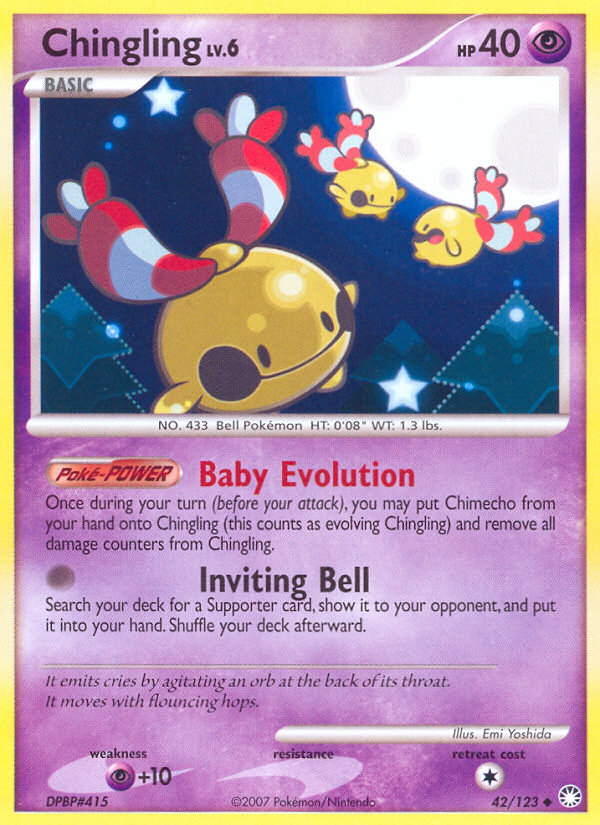 Chingling (42/123) [Diamond & Pearl: Mysterious Treasures] - Card Brawlers | Quebec | Canada | Yu-Gi-Oh!
