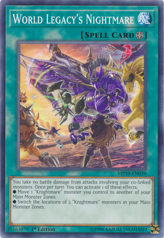 World Legacy's Nightmare [MP19-EN039] Common - Card Brawlers | Quebec | Canada | Yu-Gi-Oh!