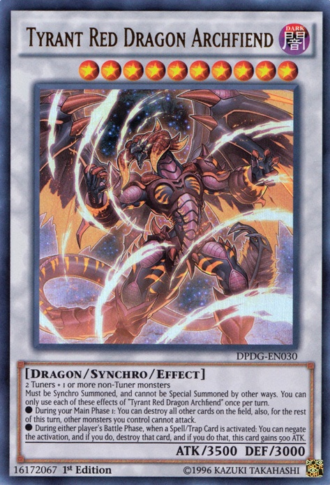 Tyrant Red Dragon Archfiend [DPDG-EN030] Ultra Rare - Card Brawlers | Quebec | Canada | Yu-Gi-Oh!