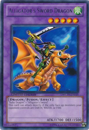 Alligator's Sword Dragon [WCPP-EN019] Rare - Card Brawlers | Quebec | Canada | Yu-Gi-Oh!