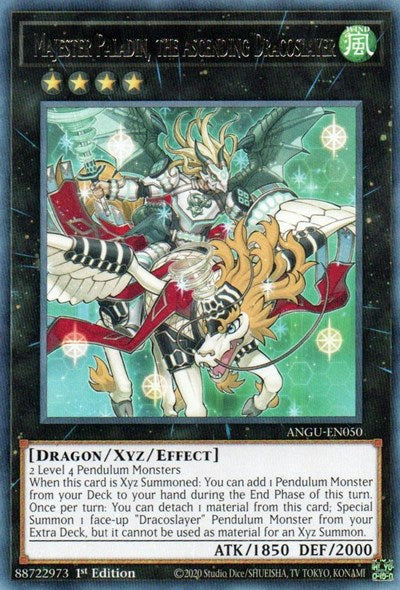 Majester Paladin, the Ascending Dracoslayer (Rare) [ANGU-EN050] Rare - Card Brawlers | Quebec | Canada | Yu-Gi-Oh!