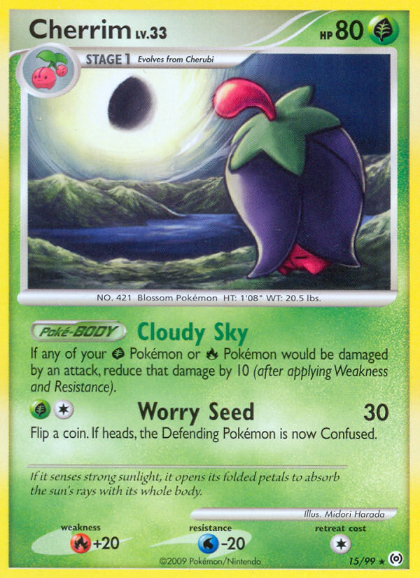 Cherrim (15/99) [Platinum: Arceus] - Card Brawlers | Quebec | Canada | Yu-Gi-Oh!