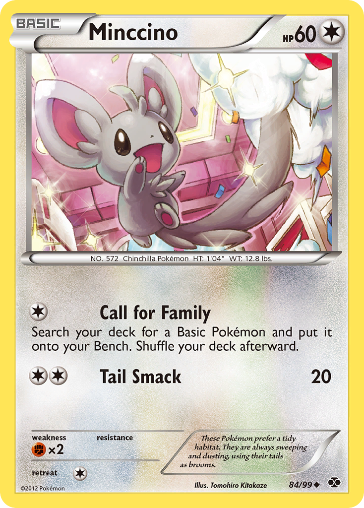Minccino (84/99) [Black & White: Next Destinies] - Card Brawlers | Quebec | Canada | Yu-Gi-Oh!