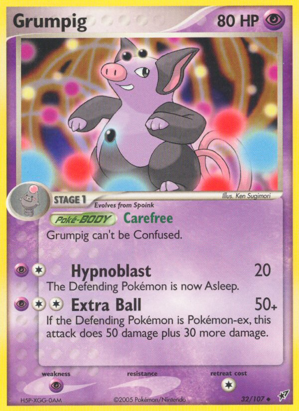 Grumpig (32/107) [EX: Deoxys] - Card Brawlers | Quebec | Canada | Yu-Gi-Oh!