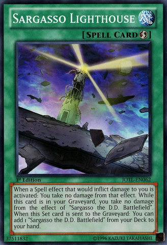 Sargasso Lighthouse [JOTL-EN062] Common - Yu-Gi-Oh! - Card Brawlers | Quebec | Canada |