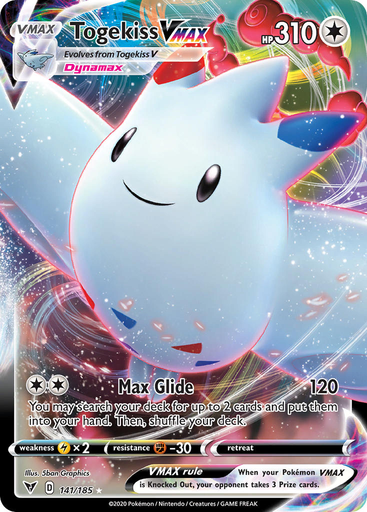Togekiss VMAX (141/185) [Sword & Shield: Vivid Voltage] - Card Brawlers | Quebec | Canada | Yu-Gi-Oh!