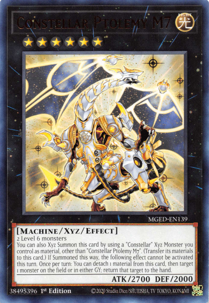 Constellar Ptolemy M7 [MGED-EN139] Rare - Card Brawlers | Quebec | Canada | Yu-Gi-Oh!