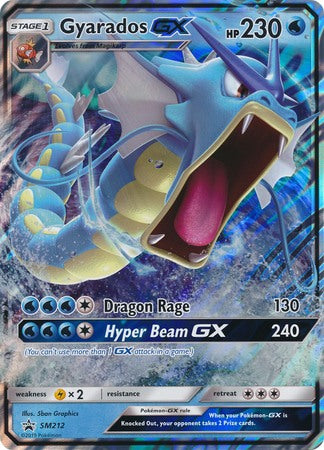 Gyarados GX (SM212) (Jumbo Card) [Sun & Moon: Black Star Promos] - Card Brawlers | Quebec | Canada | Yu-Gi-Oh!