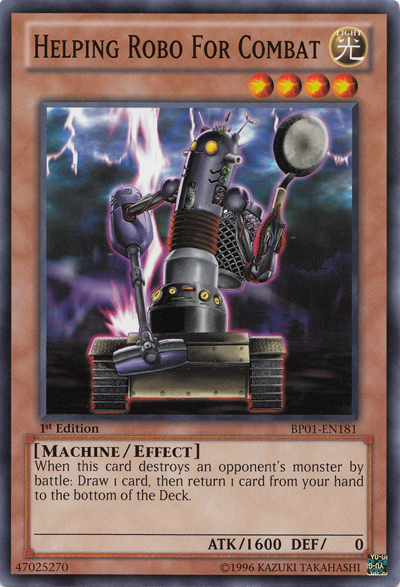 Helping Robo for Combat [BP01-EN181] Common - Card Brawlers | Quebec | Canada | Yu-Gi-Oh!