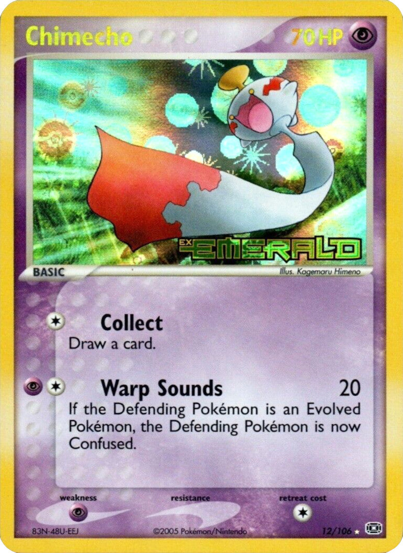 Chimecho (12/106) (Stamped) [EX: Emerald] - Card Brawlers | Quebec | Canada | Yu-Gi-Oh!