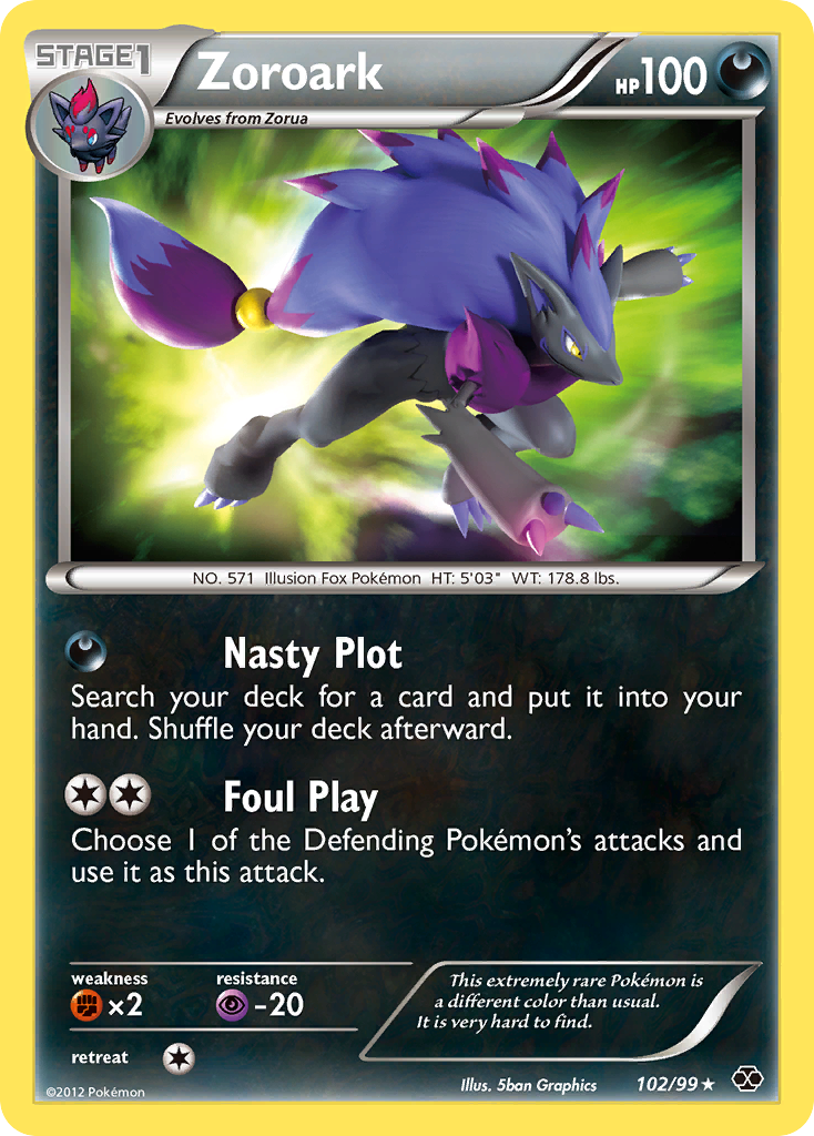 Zoroark (102/99) [Black & White: Next Destinies] - Card Brawlers | Quebec | Canada | Yu-Gi-Oh!
