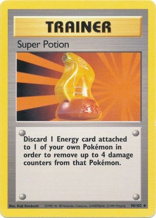 Super Potion (90/102) [Base Set Unlimited] - Card Brawlers | Quebec | Canada | Yu-Gi-Oh!