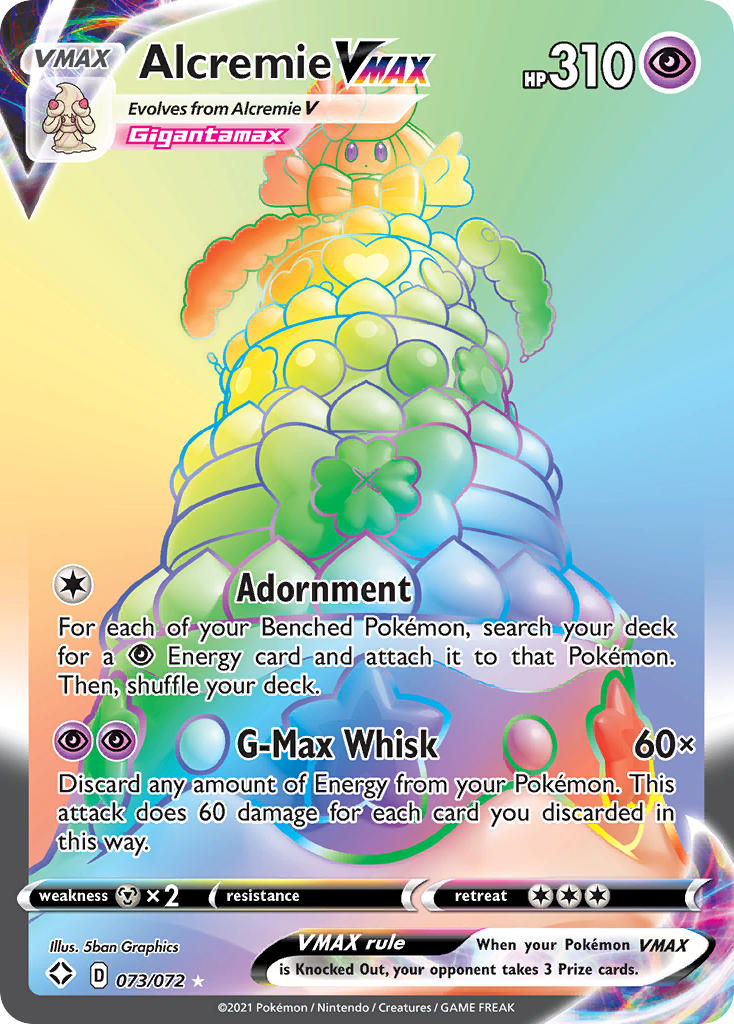 Alcremie VMAX (073/072) [Sword & Shield: Shining Fates] - Card Brawlers | Quebec | Canada | Yu-Gi-Oh!