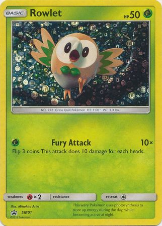Rowlet (SM01) (General Mills Promo) [Sun & Moon: Black Star Promos] - Card Brawlers | Quebec | Canada | Yu-Gi-Oh!