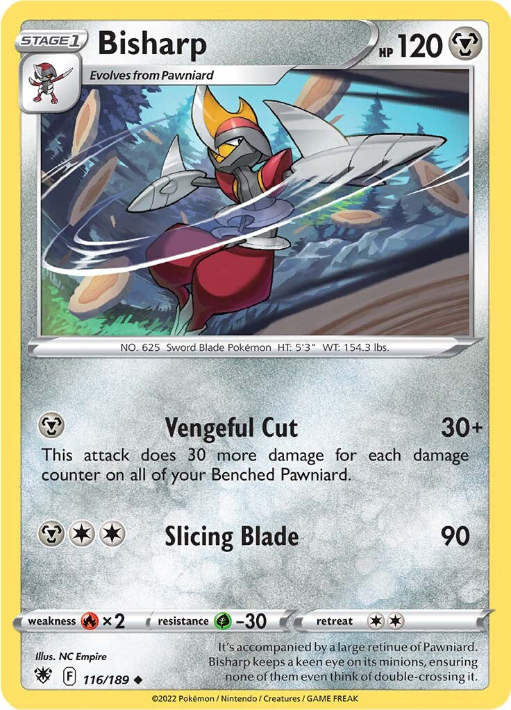 Bisharp (116/189) [Sword & Shield: Astral Radiance] - Card Brawlers | Quebec | Canada | Yu-Gi-Oh!