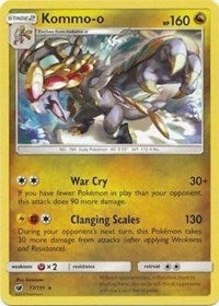 Kommo-o (77/111) (Cracked Ice Holo) (Theme Deck Exclusive) [Sun & Moon: Crimson Invasion] - Card Brawlers | Quebec | Canada | Yu-Gi-Oh!