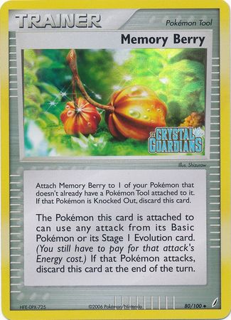 Memory Berry (80/100) (Stamped) [EX: Crystal Guardians] - Card Brawlers | Quebec | Canada | Yu-Gi-Oh!