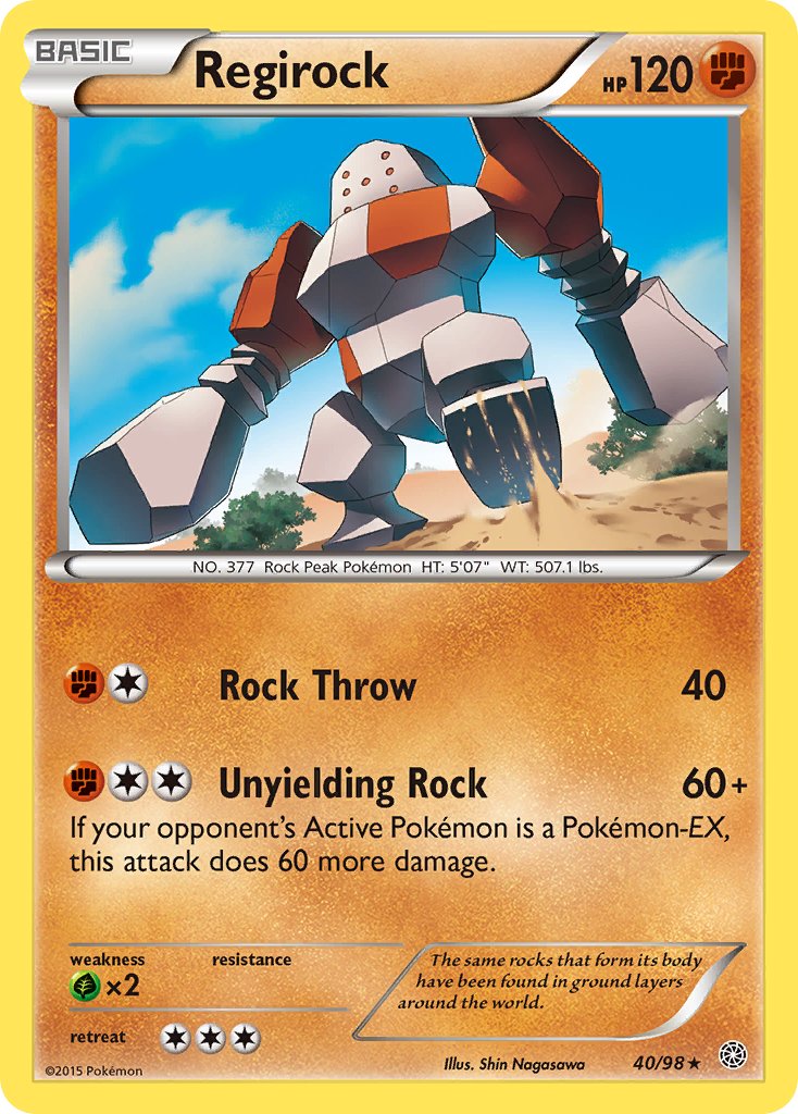 Regirock (40/98) (Theme Deck Exclusive) [XY: Ancient Origins] - Card Brawlers | Quebec | Canada | Yu-Gi-Oh!