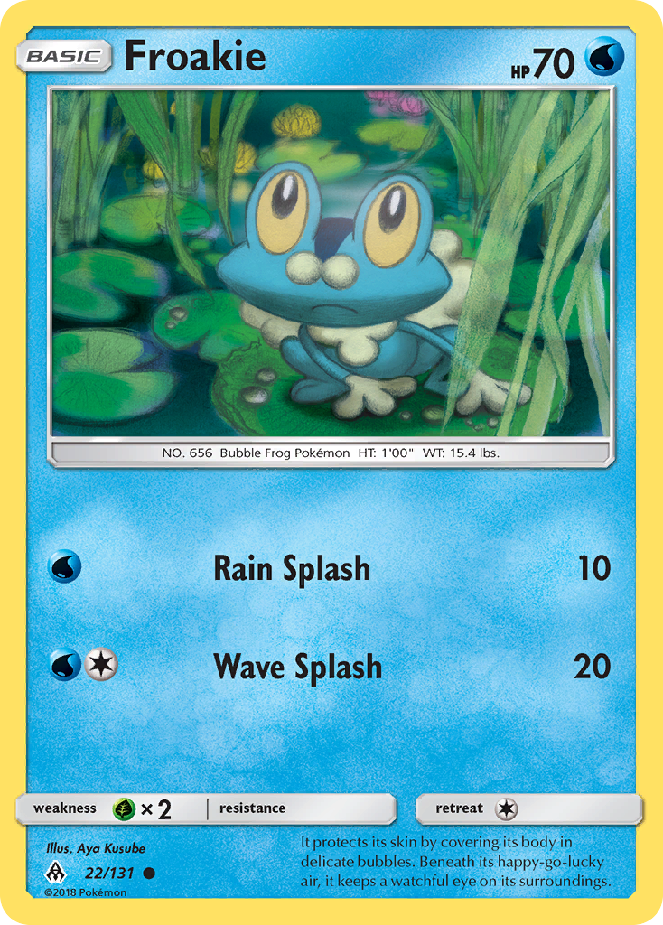 Froakie (22/131) [Sun & Moon: Forbidden Light] - Card Brawlers | Quebec | Canada | Yu-Gi-Oh!