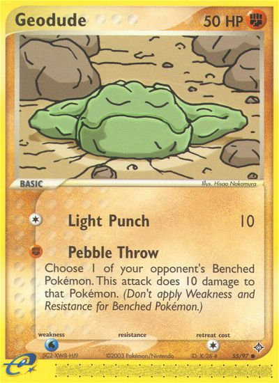 Geodude (55/97) [EX: Dragon] - Card Brawlers | Quebec | Canada | Yu-Gi-Oh!