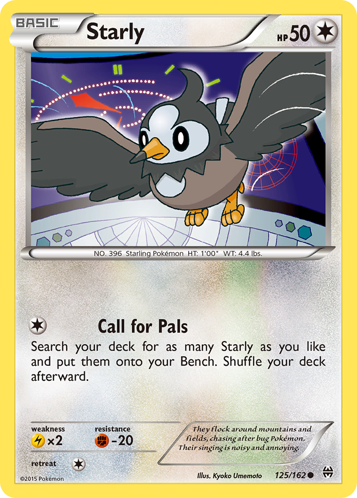 Starly (125/162) [XY: BREAKthrough] - Card Brawlers | Quebec | Canada | Yu-Gi-Oh!