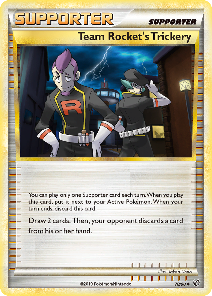 Team Rocket's Trickery (78/90) [HeartGold & SoulSilver: Undaunted] - Card Brawlers | Quebec | Canada | Yu-Gi-Oh!