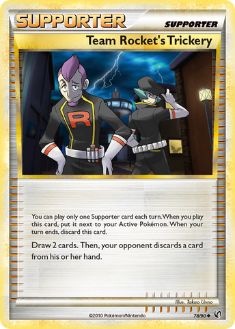 Team Rocket's Trickery (78/90) [HeartGold & SoulSilver: Undaunted] - Card Brawlers | Quebec | Canada | Yu-Gi-Oh!