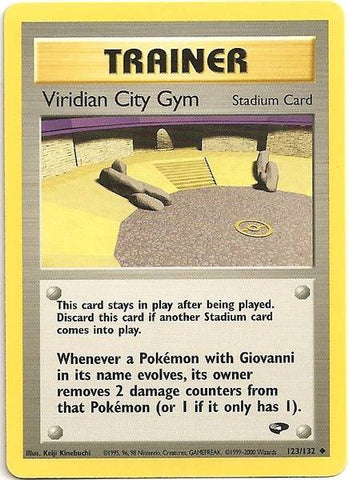 Viridian City Gym (123/132) [Gym Challenge Unlimited] - Card Brawlers | Quebec | Canada | Yu-Gi-Oh!