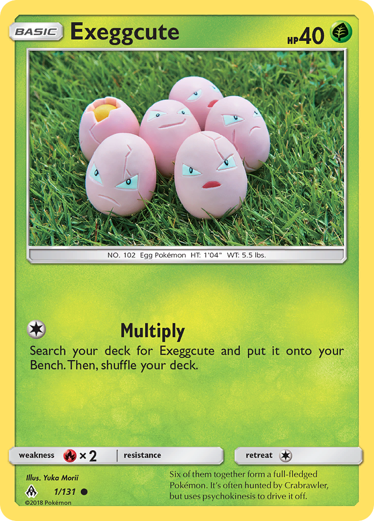 Exeggcute (1/131) [Sun & Moon: Forbidden Light] - Card Brawlers | Quebec | Canada | Yu-Gi-Oh!