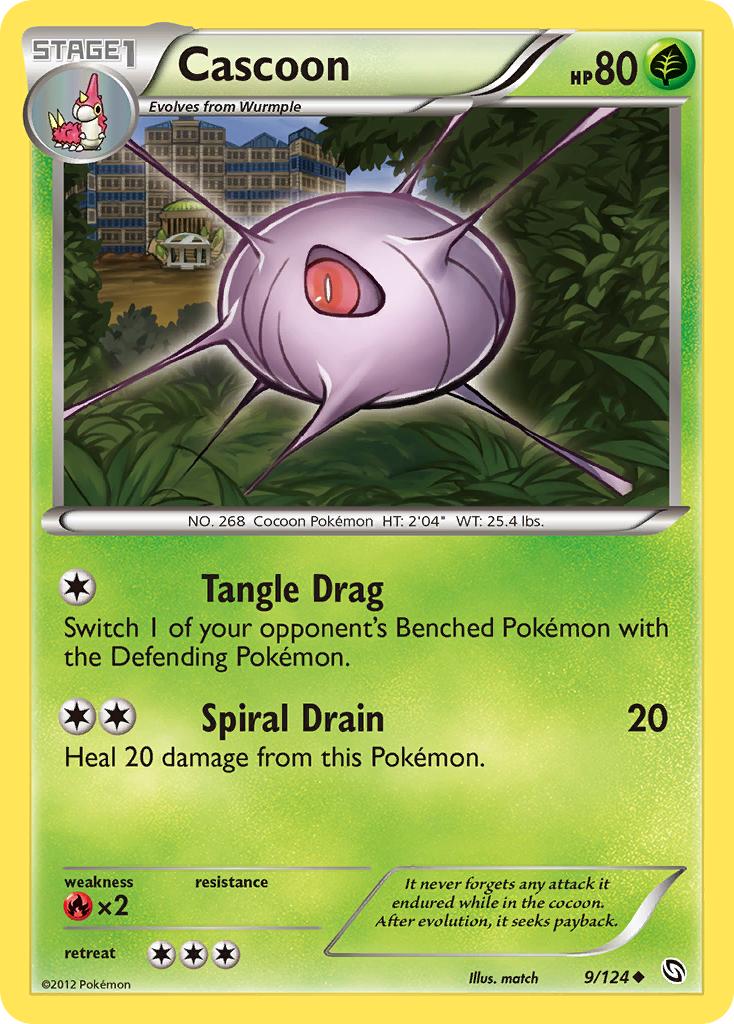 Cascoon (9/124) [Black & White: Dragons Exalted] - Card Brawlers | Quebec | Canada | Yu-Gi-Oh!