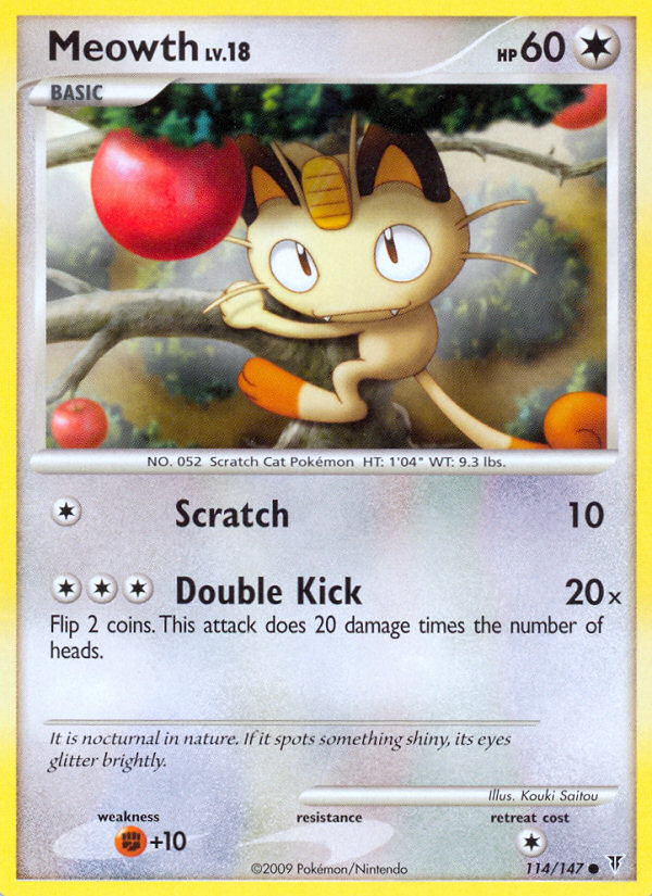 Meowth (114/147) [Platinum: Supreme Victors] - Card Brawlers | Quebec | Canada | Yu-Gi-Oh!