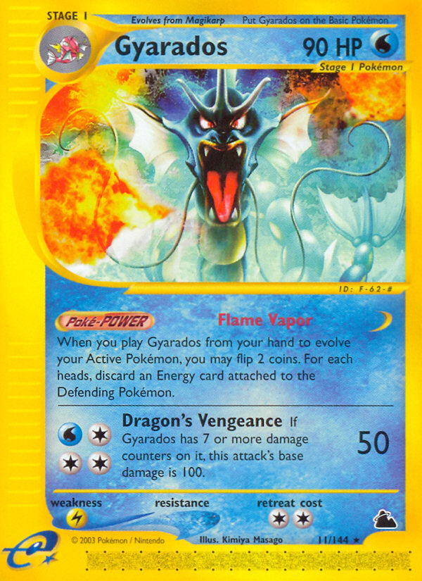 Gyarados (11/144) [Skyridge] - Card Brawlers | Quebec | Canada | Yu-Gi-Oh!