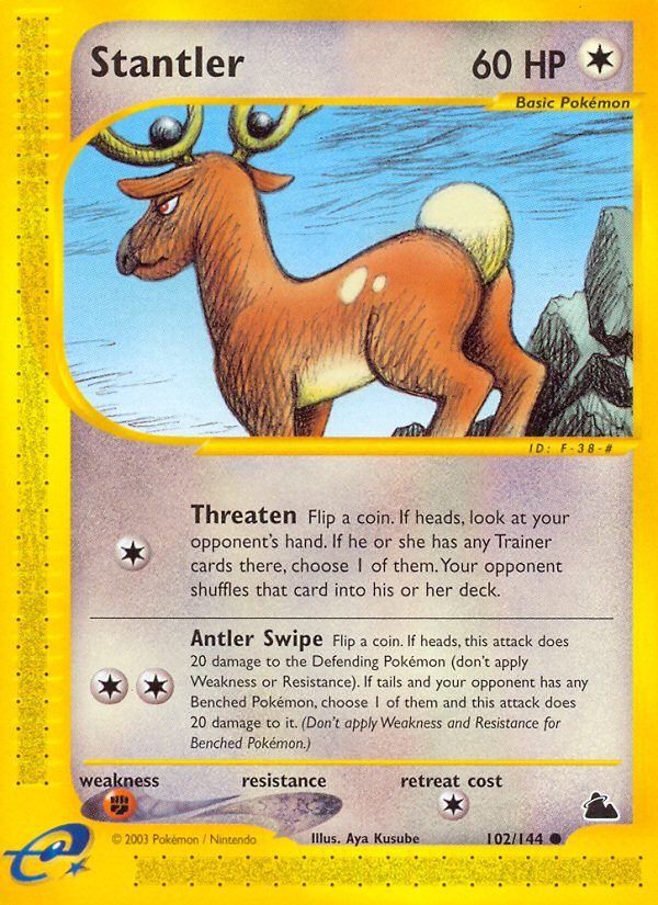 Stantler (102/144) [Skyridge] - Card Brawlers | Quebec | Canada | Yu-Gi-Oh!