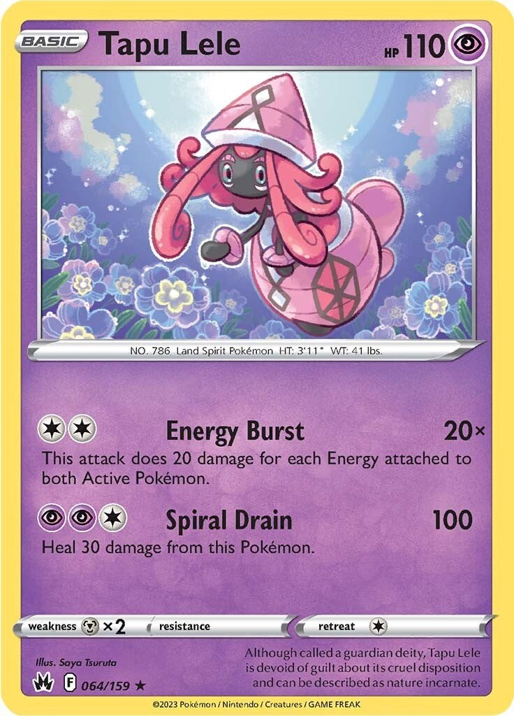 Tapu Lele (064/159) [Sword & Shield: Crown Zenith] - Card Brawlers | Quebec | Canada | Yu-Gi-Oh!