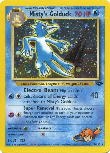 Misty's Golduck (12/132) [Gym Challenge Unlimited] - Card Brawlers | Quebec | Canada | Yu-Gi-Oh!