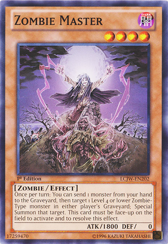 Zombie Master [LCJW-EN202] Common - Card Brawlers | Quebec | Canada | Yu-Gi-Oh!