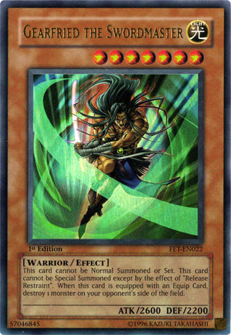 Gearfried the Swordmaster [FET-EN022] Ultra Rare - Yu-Gi-Oh! - Card Brawlers | Quebec | Canada |