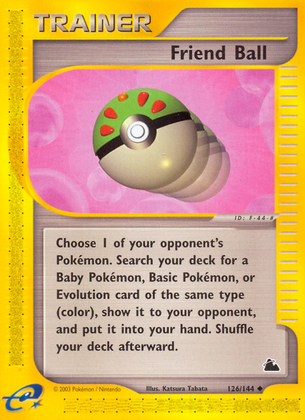 Friend Ball (126/144) [Skyridge] - Card Brawlers | Quebec | Canada | Yu-Gi-Oh!