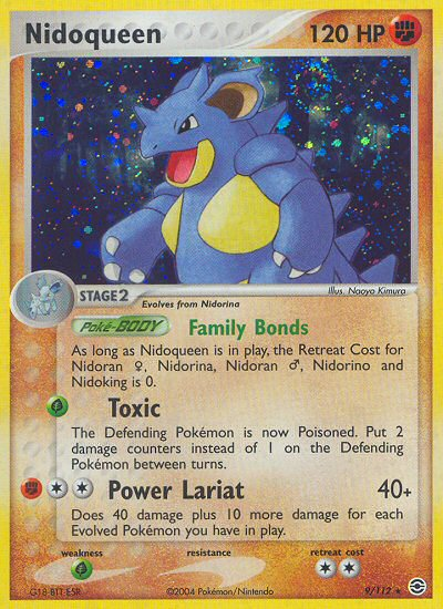 Nidoqueen (9/112) [EX: FireRed & LeafGreen] - Card Brawlers | Quebec | Canada | Yu-Gi-Oh!