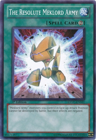 The Resolute Meklord Army [EXVC-EN051] Common - Card Brawlers | Quebec | Canada | Yu-Gi-Oh!