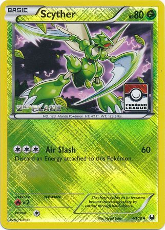 Scyther (4/108) (League Promo 2nd Place) [Black & White: Dark Explorers] - Card Brawlers | Quebec | Canada | Yu-Gi-Oh!