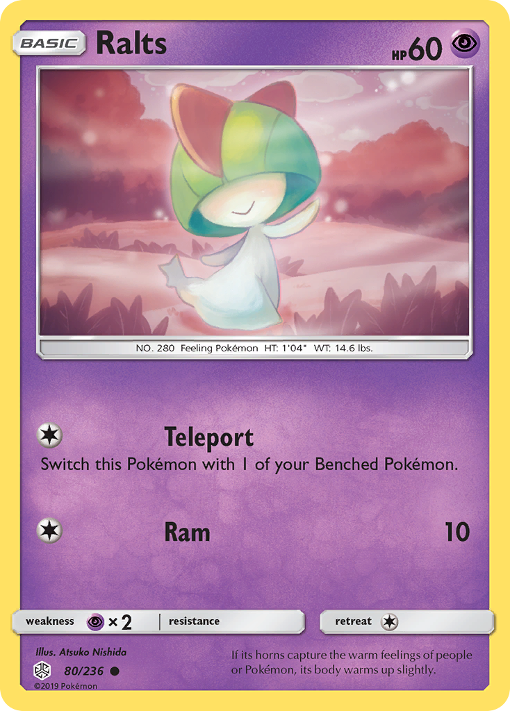 Ralts (80/236) [Sun & Moon: Cosmic Eclipse] - Card Brawlers | Quebec | Canada | Yu-Gi-Oh!