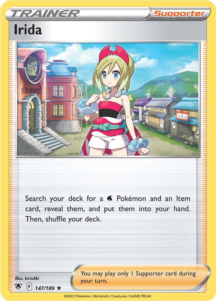 Irida (147/189) [Sword & Shield: Astral Radiance] - Card Brawlers | Quebec | Canada | Yu-Gi-Oh!