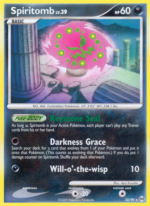 Spiritomb (32/99) [Platinum: Arceus] - Card Brawlers | Quebec | Canada | Yu-Gi-Oh!