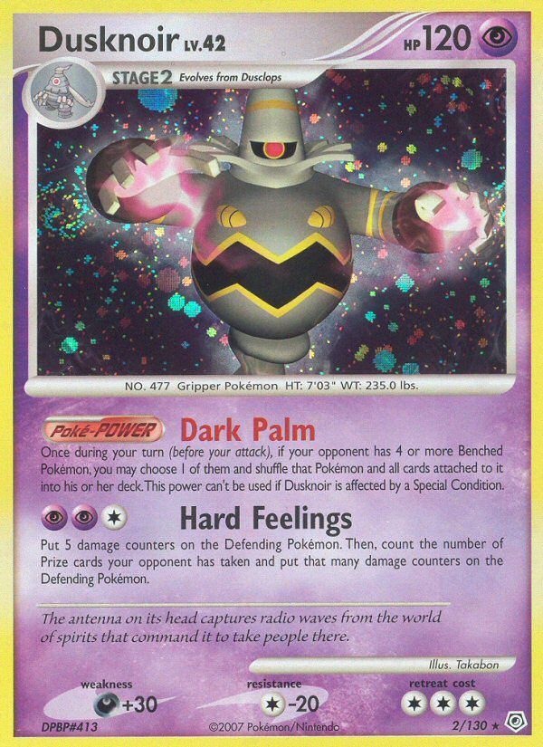 Dusknoir (2/130) [Diamond & Pearl: Base Set] - Card Brawlers | Quebec | Canada | Yu-Gi-Oh!