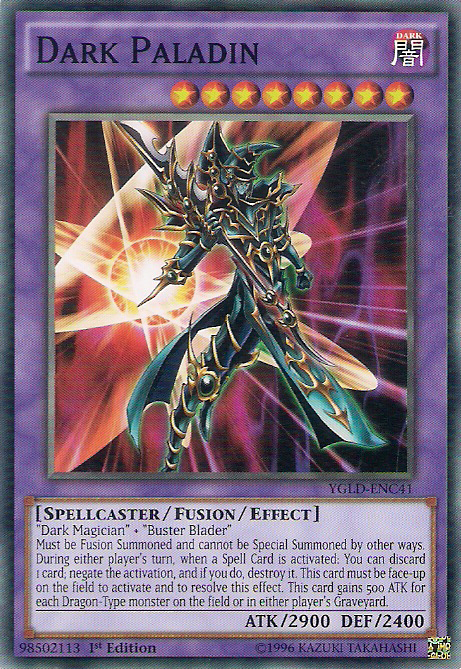 Dark Paladin [YGLD-ENC41] Common - Card Brawlers | Quebec | Canada | Yu-Gi-Oh!