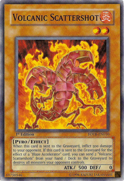 Volcanic Scattershot [FOTB-EN010] Common - Card Brawlers | Quebec | Canada | Yu-Gi-Oh!