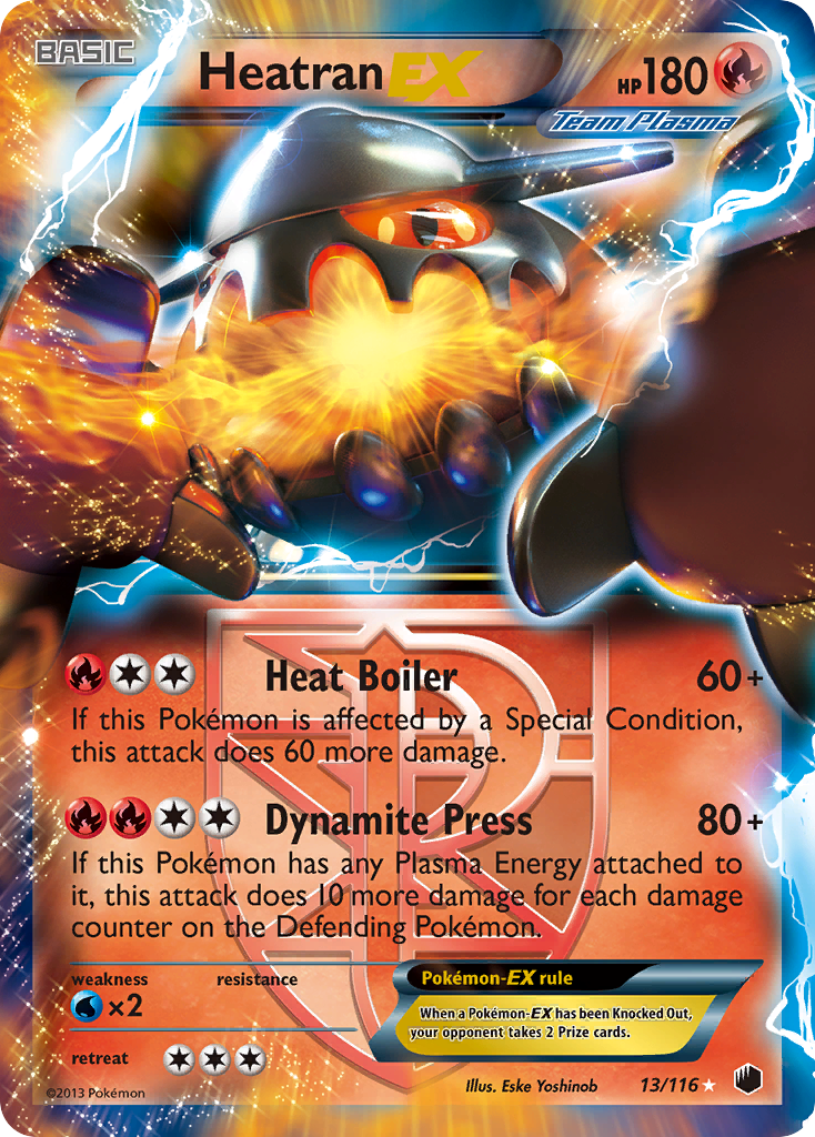 Heatran EX (13/116) [Black & White: Plasma Freeze] - Card Brawlers | Quebec | Canada | Yu-Gi-Oh!