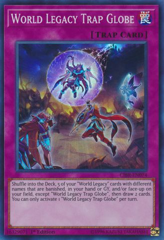 World Legacy Trap Globe [CIBR-EN074] Super Rare - Yu-Gi-Oh! - Card Brawlers | Quebec | Canada |